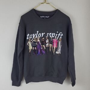 Taylor Swift Original Eras Figures Sweatshirt Small *flawed*